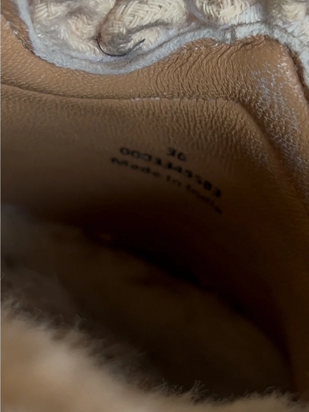 Free People Brown Embroidered Mules Fur Lined Boho Festival Vacation Resortwear